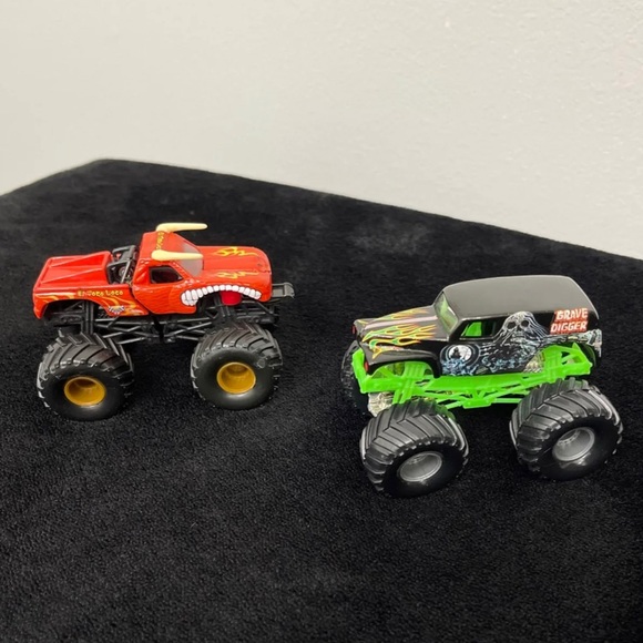 Other - Monster Jam Trucks x2 (EUC)